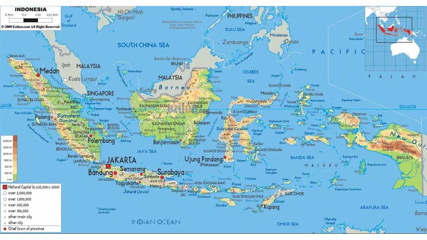 Indonesia geografis satu salah letak adalah keuntungan salah satu